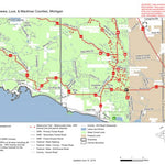 MI DNR A Route East digital map
