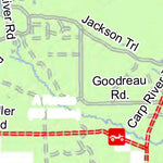 MI DNR A Route East digital map