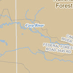 MI DNR A Route (Map 03) digital map