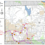MI DNR Alcona County Snowmobile Trails digital map
