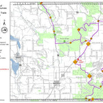 MI DNR Antrim County Snowmobile Trails digital map