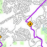 MI DNR Antrim County Snowmobile Trails digital map