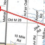 MI DNR Bergland To Sidnaw Route West digital map