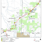 MI DNR BN Route South digital map
