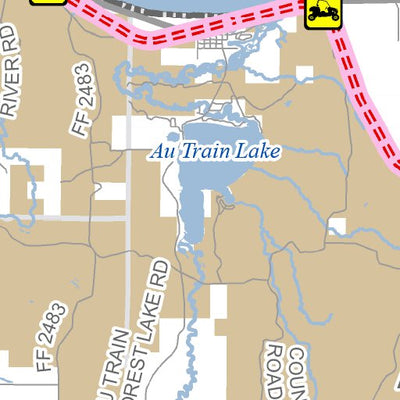 MI DNR C Route (Map 06) digital map