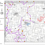 MI DNR Cass County Snowmobile Trails digital map