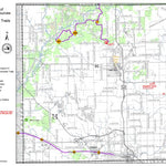 MI DNR Clare County Snowmobile Trails digital map