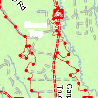 MI DNR DJ Route digital map