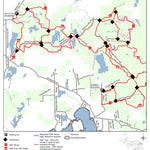 MI DNR Drummond Island Trail And Route West digital map