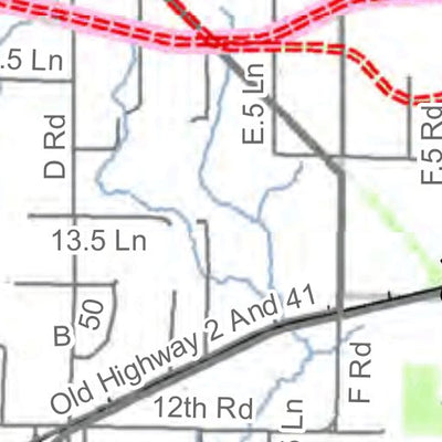 MI DNR Felch Grade Route East digital map