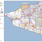 MI DNR Gogebic County Snowmobile Trails digital map