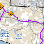 MI DNR Gogebic County Snowmobile Trails digital map