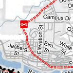 MI DNR Hancock To Calumet Route digital map