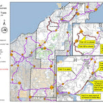 MI DNR Houghton County Snowmobile Trails digital map