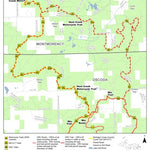 MI DNR Hunt Creek Motorcycle Trail digital map