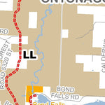 MI DNR LL Route North digital map