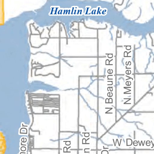 Mason County Snowmobile Trails - Mi Dnr Mason County Snowmobile Trails Digital Map 35925905047708 