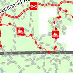 MI DNR Newberry Rexton Motorcycle Trail West digital map