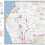 MI DNR Oceana County Snowmobile Trails digital map