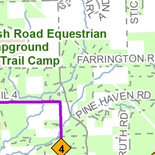 Oscoda County Snowmobile Trails Map by MI DNR | Avenza Maps