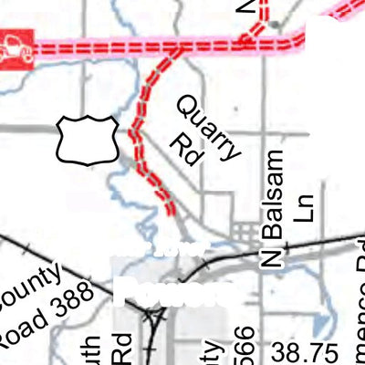 MI DNR Powers Arnold Route South digital map