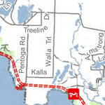 MI DNR Stateline Route digital map