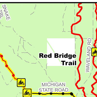 MI DNR Tomahawk To Red Bridge MCCCT East digital map