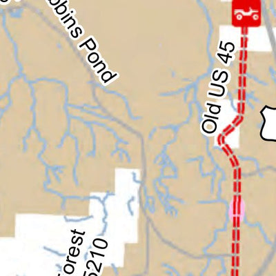 MI DNR Wisconsin Bond Falls North digital map