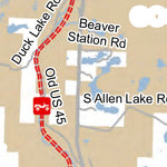 MI DNR Wisconsin Bond Falls South digital map