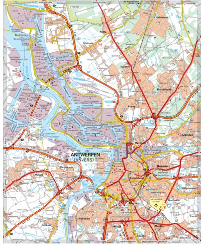 Michelin Belgique, Luxembourg 2024 - Antwerpen bundle exclusive