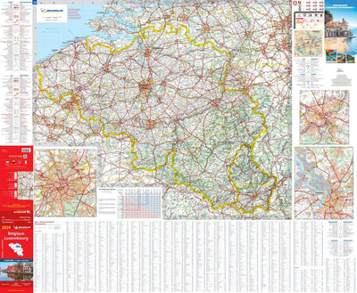 Michelin Belgique, Luxembourg 2024 bundle