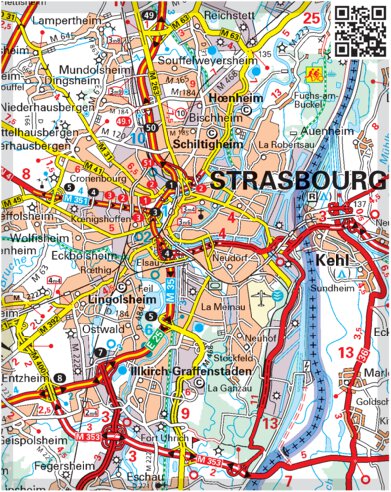 Michelin France Nord-Est 2022 Inset Strasbourg bundle exclusive