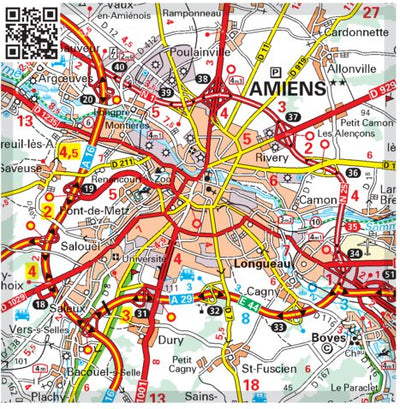 Michelin France Nord-Est 2023 Inset Amiens bundle exclusive