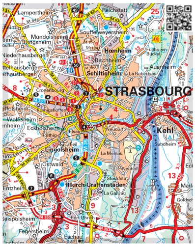 Michelin France Nord-Est 2023 Inset Strasbourg bundle exclusive