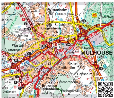 Michelin France Nord-Est 2024 Inset Mulhouse bundle exclusive