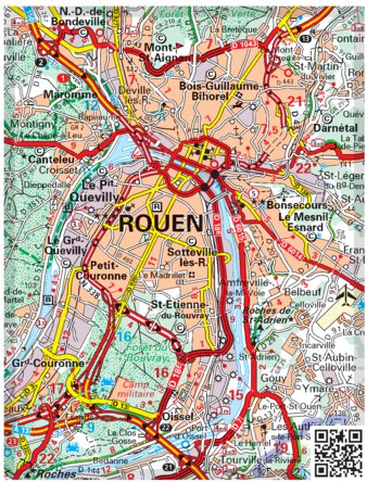 Michelin France Nord-Ouest 2023 Inset Rouen bundle exclusive