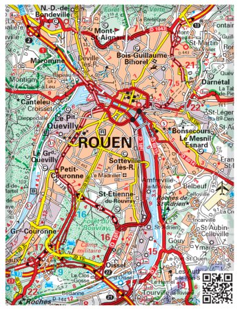 Michelin France Nord-Ouest 2024 Inset Rouen bundle exclusive