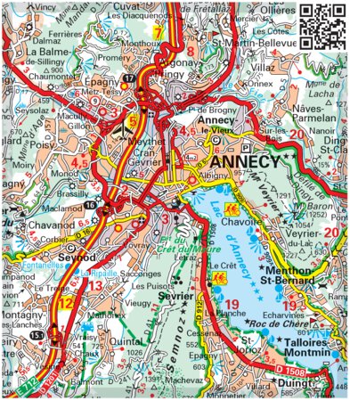 Michelin France Sud-Est 2022 Inset Annecy bundle exclusive