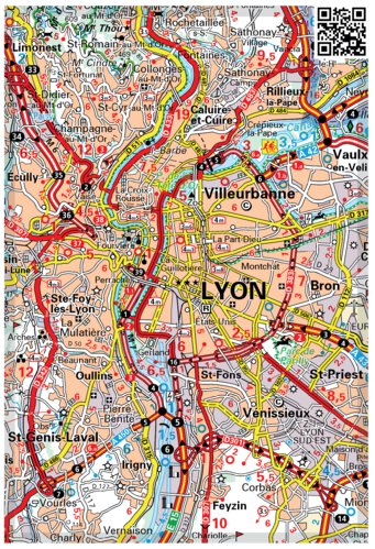 Michelin France Sud-Est 2023 Inset Lyon bundle exclusive