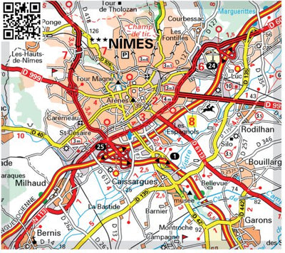 Michelin France Sud-Est 2023 Inset Nîmes bundle exclusive