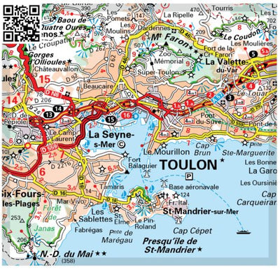 Michelin France Sud-Est 2023 Inset Toulon bundle exclusive