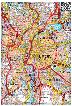 Michelin France Sud-Est 2024 Inset Lyon bundle exclusive