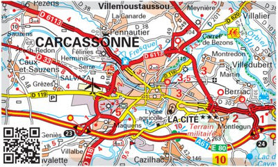 Michelin France Sud-Ouest 2022 Inset Carcassonne bundle exclusive