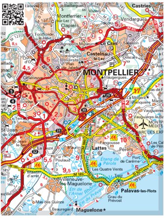 Michelin France Sud-Ouest 2024 Inset Montpellier bundle exclusive