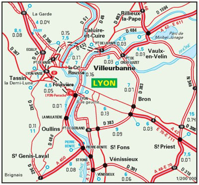 Michelin Grands Itinéraires France 2022 Inset Lyon bundle exclusive
