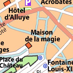 Michelin Michelin Blois, France Tourist Map bundle exclusive