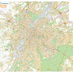 Michelin Michelin Brussels (Bruxelles/Brussel) City Map No. 44_front bundle exclusive