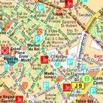 Michelin Michelin Brussels Centre-Centrum (inset map for Brussels, Belgium City Map No. 44) bundle exclusive