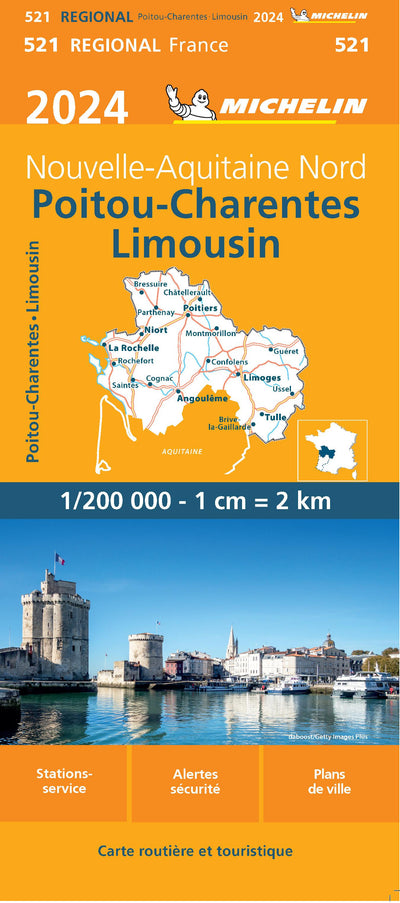 Michelin Poitou-Charentes-Limousin 2024 bundle