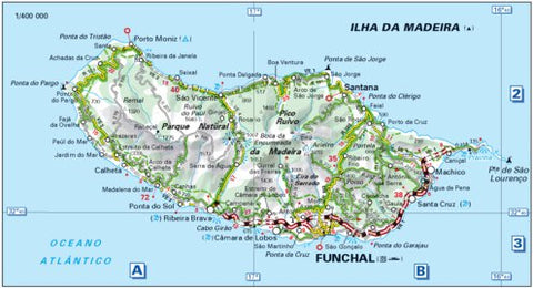 Portugal, Madère / Madeira 2024 Map by Michelin | Avenza Maps